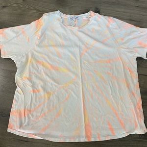 Elizabeth & James tie dye t shirt
